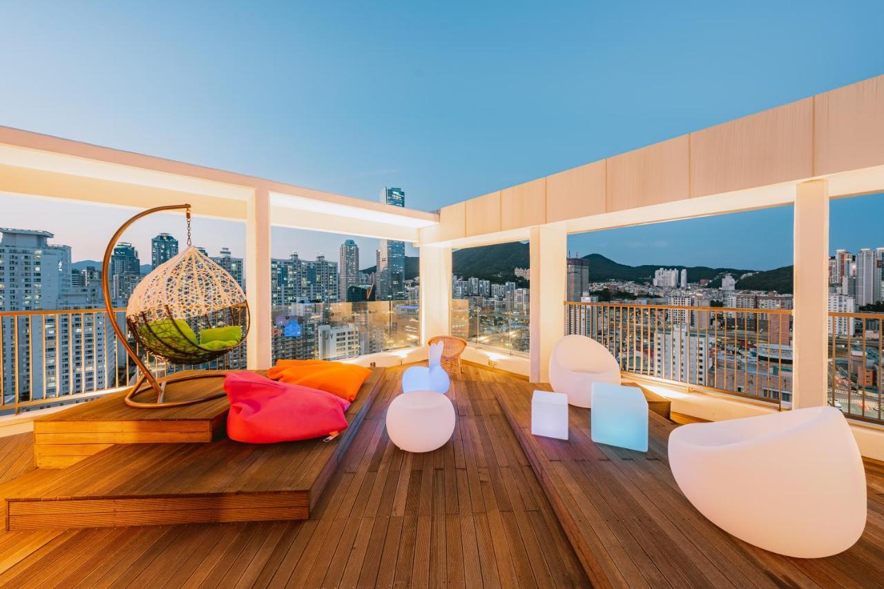 Allzip Archieve4H Residence Hotel Busan Buitenkant foto